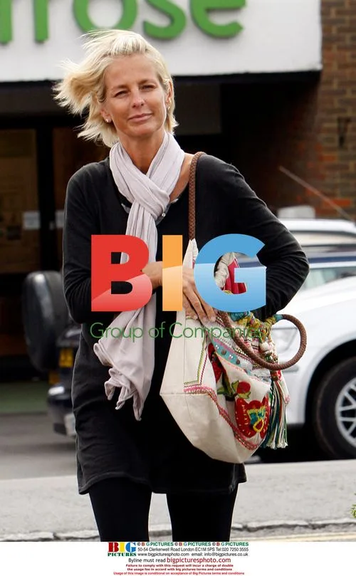 Ulrika Johnson and Husband Go Shopping