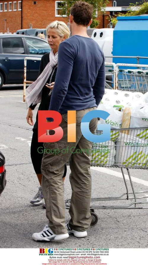 Ulrika Johnson and Husband Shopping