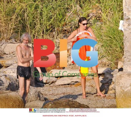 Nicolas Sarkozy and Carla Bruni on Vacation