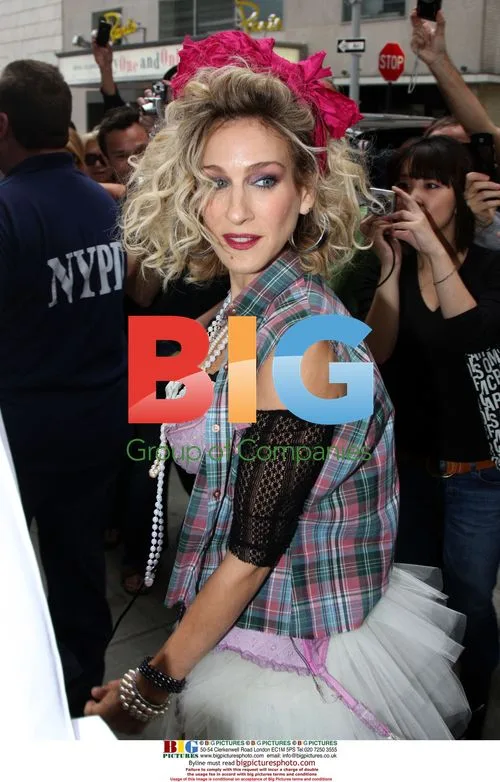 Sarah Jessica Parker films 'Sex and the City 2'