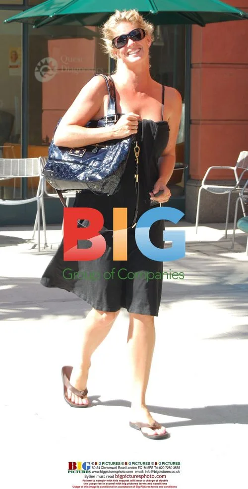 Rachel Hunter Spotted in LA