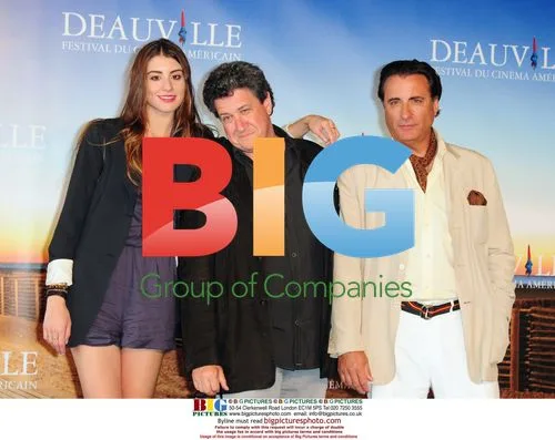 Andy Garcia and Daughter at Deauville Film Festival