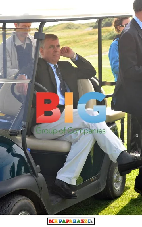 Prince Andrew at Junior Championship