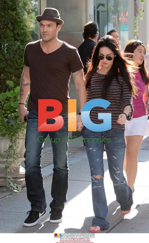 Megan Fox and Brian Austin Green Out for Sushi
