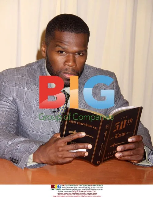 50 Cent Promotes Book 'The 50th Law'