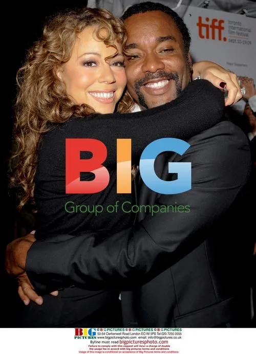 Mariah Carey and Director Lee Daniels at Precious Premiere