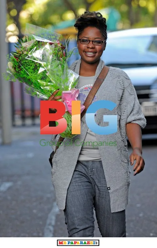 Speech Debelle Outside GMTV Studios