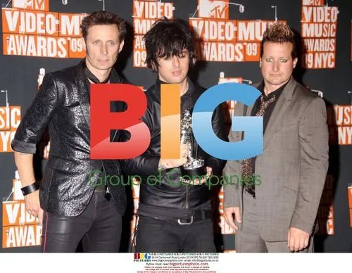 Green Day at 2009 MTV VMAs