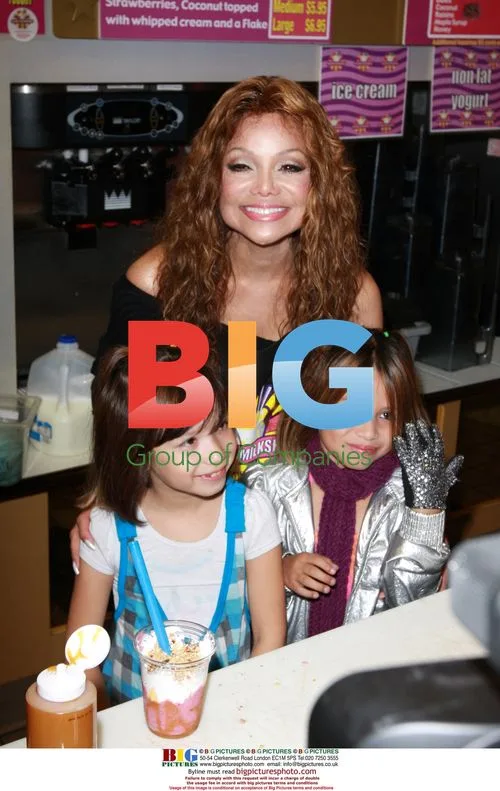 La Toya Jackson at Milkshake Event