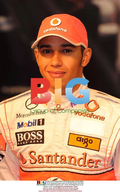Lewis Hamilton and Heikki Kovalainen Launch M&S Grand Prix Boyswear