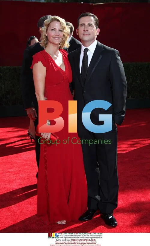 Steve Carell and Nancy Carell at 2009 Emmy Awards
