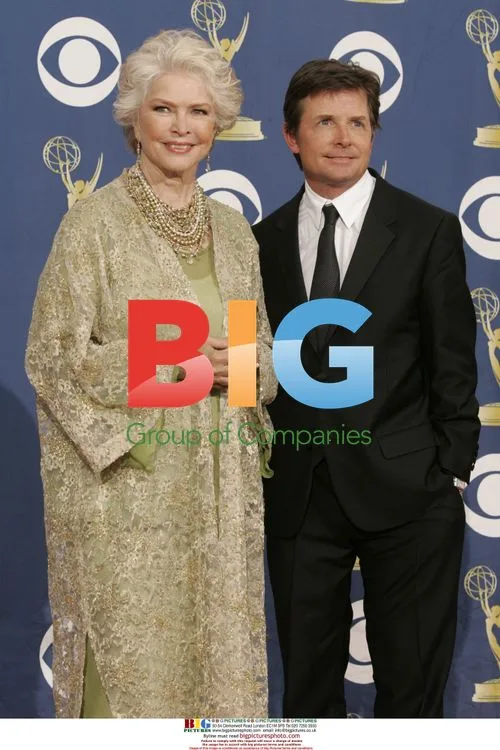 Helen Burstyn and Michael J. Fox at 2009 Emmys