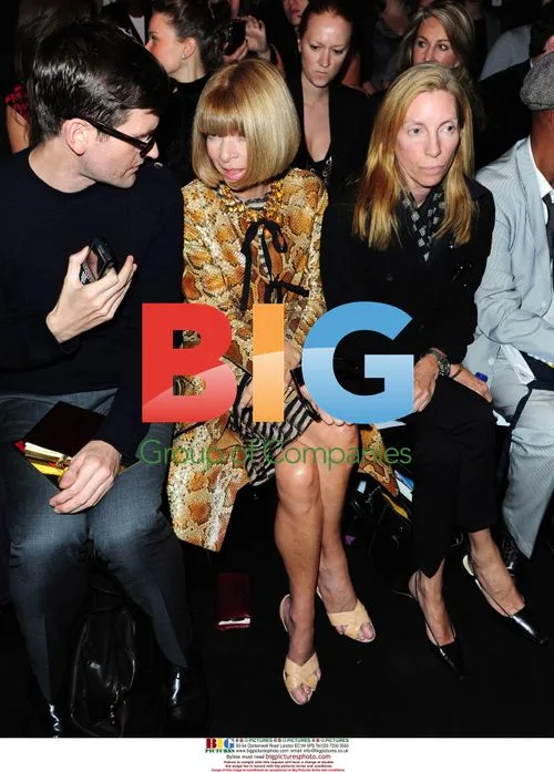 Anna Wintour at Jaeger Show