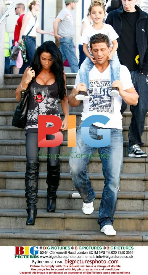 Katie Price and Alex Reid in Brighton