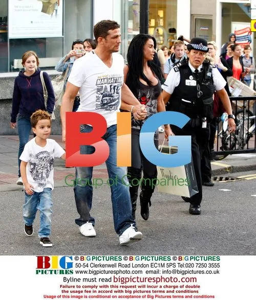 Katie Price and Alex Reid Out in Brighton