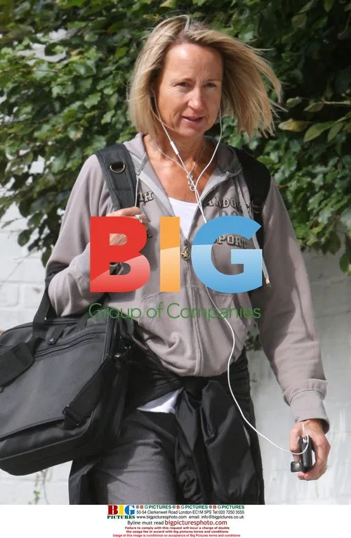 Carol McGiffin Walks Home From Gym