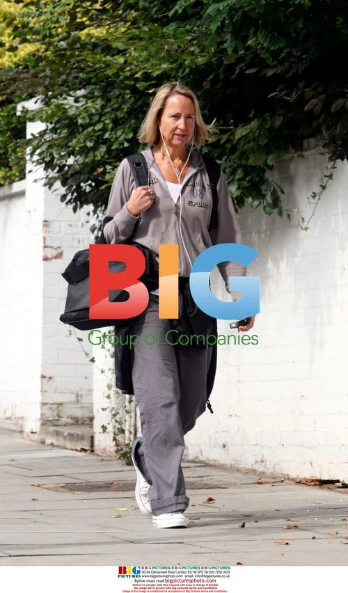Carol McGiffin out for a walk