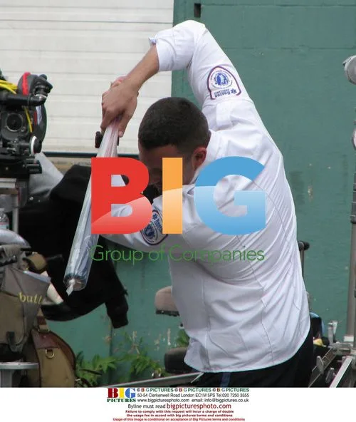 Ben Affleck on The Town Set