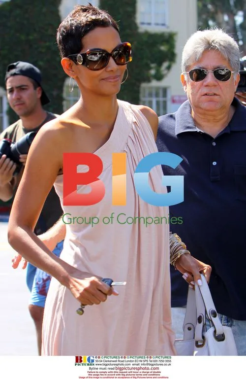 Halle Berry has lunch with friend