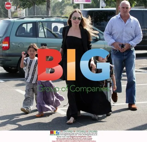 Angelina Jolie family outing