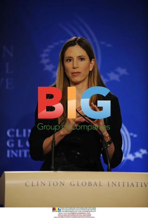 Mira Sorvino at Clinton Global Initiative