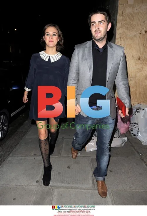 Guests leaving Inside Soap Awards in London