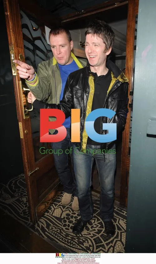 Noel Gallagher Leaving Graucho's Nightclub
