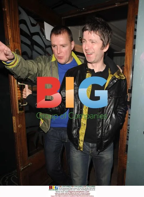 Noel Gallagher Leaving Nightclub