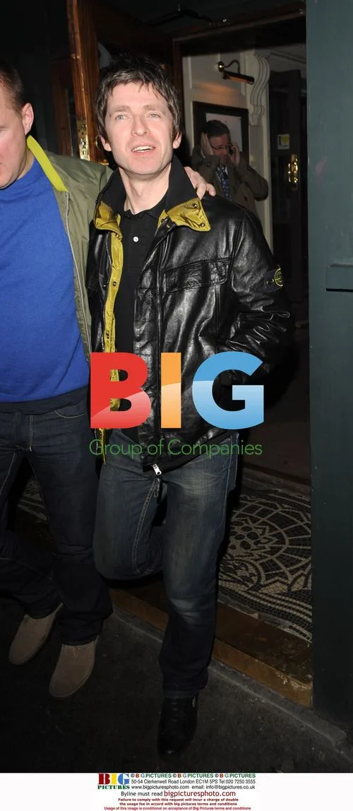 Noel Gallagher Leaving Graucho's Nightclub