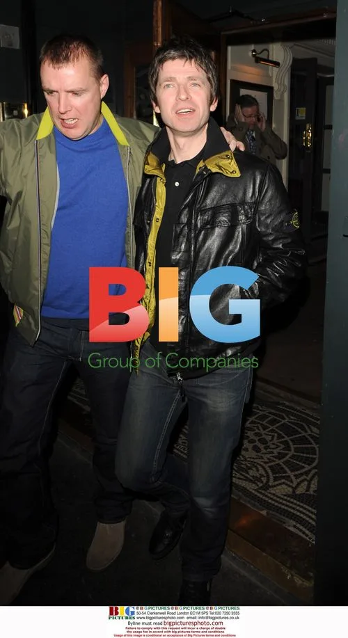 Noel Gallagher Leaving Graucho's Nightclub