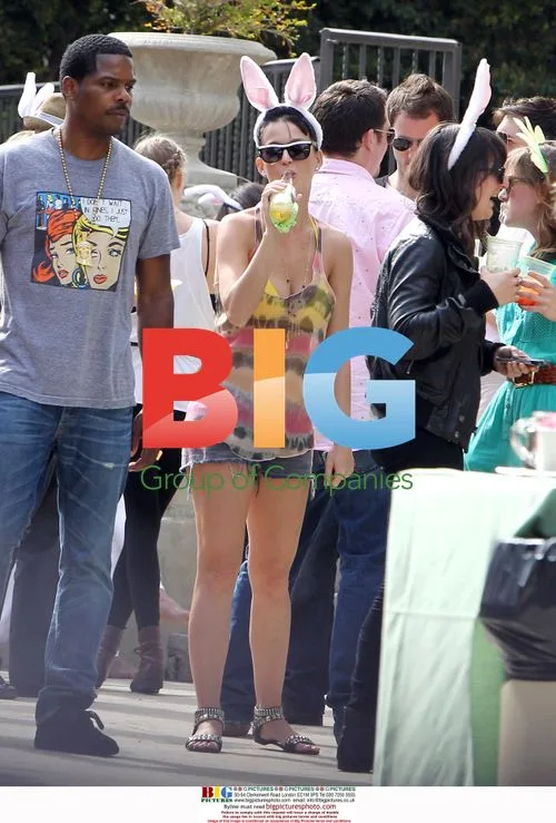 Katy Perry and Russell Brand Easter Party