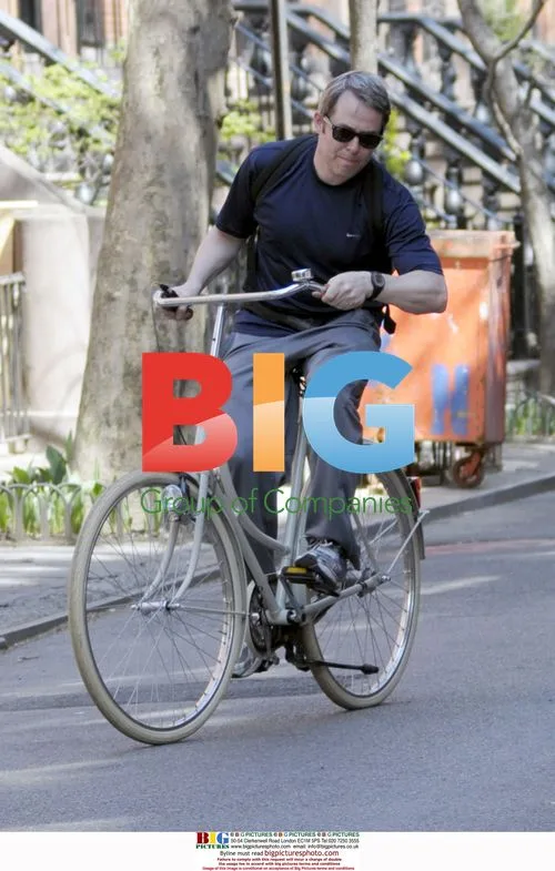 Matthew Broderick Bike Riding