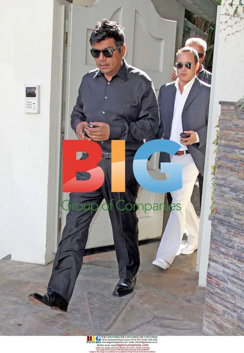 George Lopez Leaves Sandra Bullock's Home