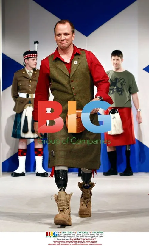 Wounded Warriors at 'Dressed to Kilt' fashion show