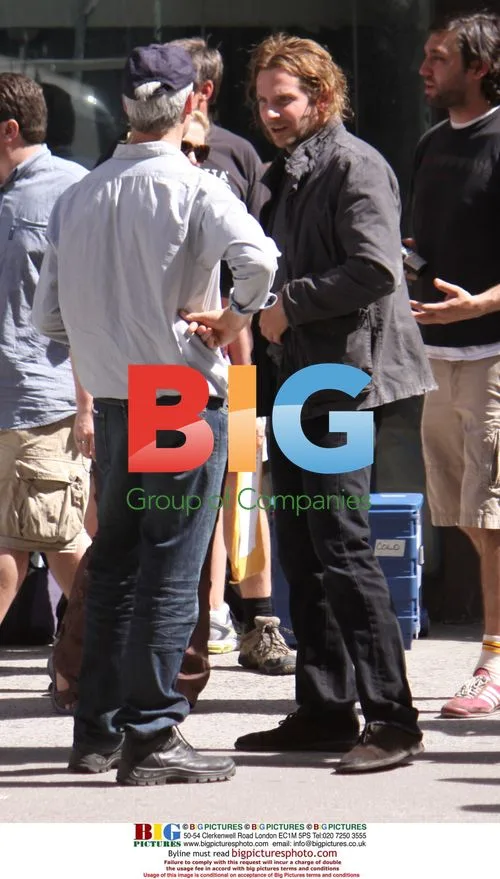 Bradley Cooper on set of "The Dark Fields"