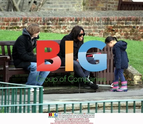 Mica Paris and Prince Alexander in London Park