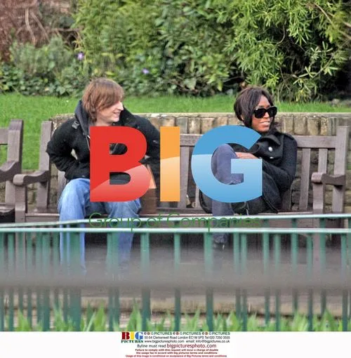 Mica Paris and Prince Alexander in Park