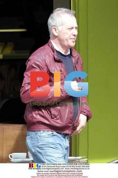 Michael Barrymore Grabs Coffee in London