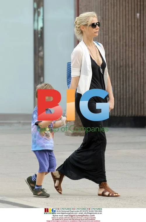 Gwyneth Paltrow and family in NYC
