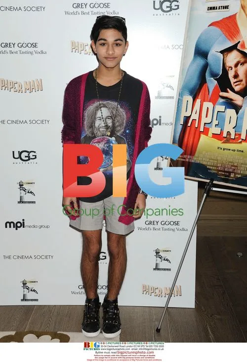 Mark Indelicato at Paper Man Screening