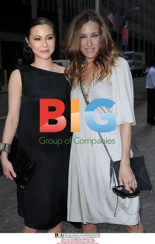China Chow and Sarah Jessica Parker Promote 'Work of Art'
