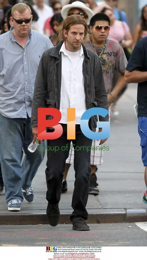 Bradley Cooper on 'The Dark Fields' set