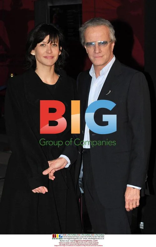 Christopher Lambert and Sophie Marceau at \"Les aventures extraordinaires d'Adele Blanc-Sec\" Premiere