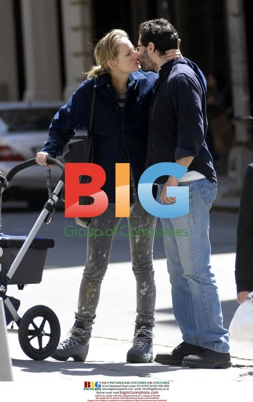 Leelee Sobieski and family in NYC