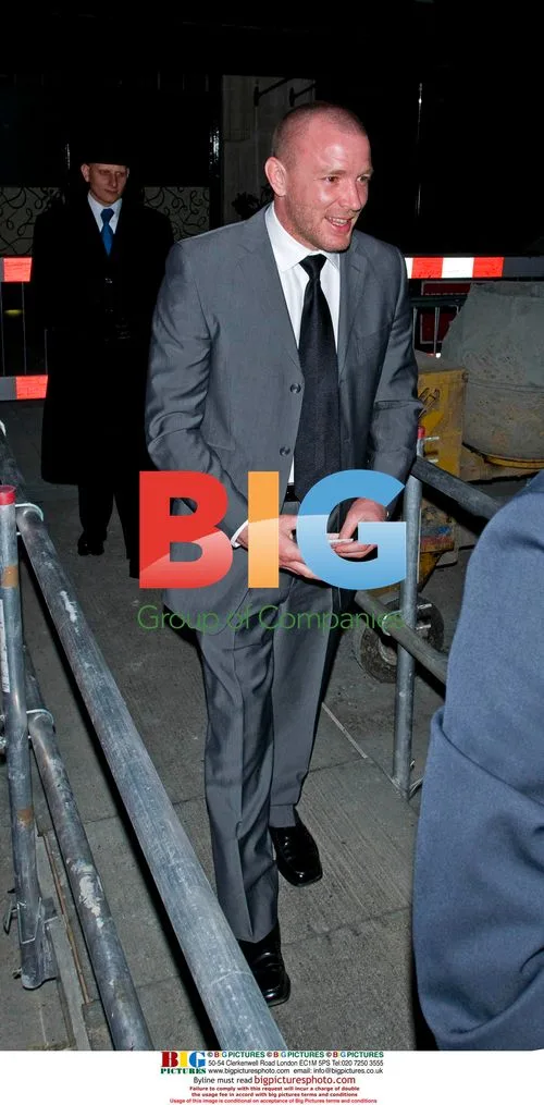 Guy Ritchie Leaving Scotts Restaurant