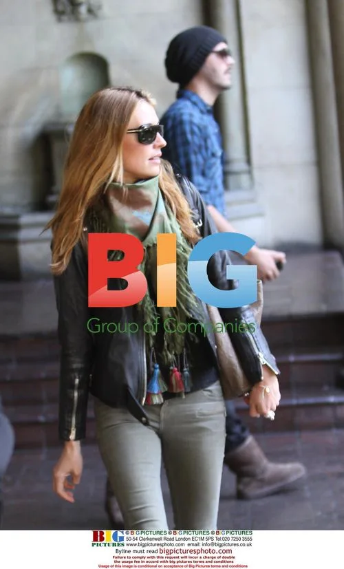 Cat Deeley & Jack Huston Lunch at Chateau Marmont