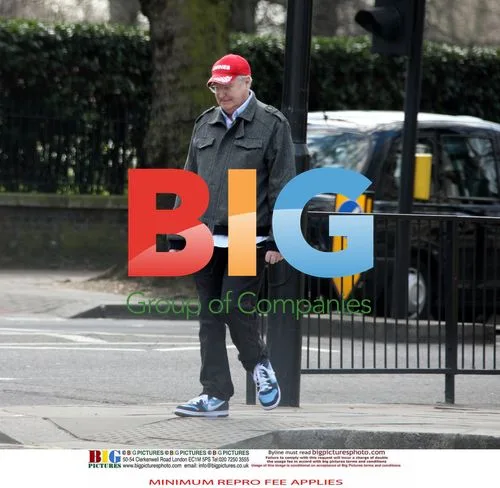 Jonathan King Takes Stroll in London
