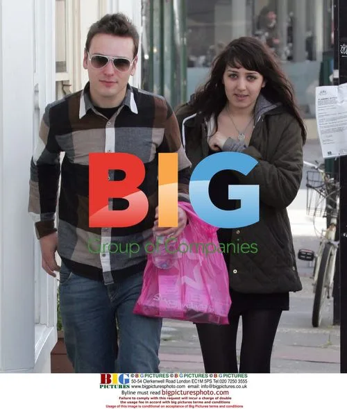 Preston out with female friend in Brighton