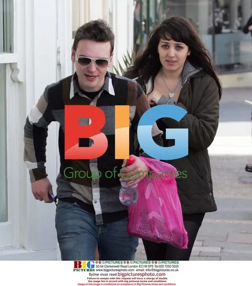 Preston out with female friend in Brighton