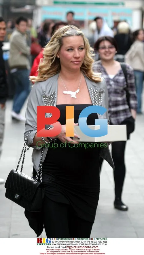 Denise Van Outen and Lee Mead Shopping in London